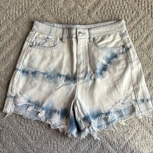 American Eagle Highest Rise Denim Mom Short